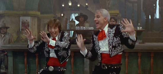 Three Amigos: Possibly the world's greatest dance to one of the world's greatest songs, "My Little Buttercup"