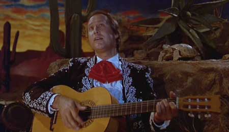 Three Amigos: Dusty sings "Blue Shadows on the Trail", perhaps the second greatest little song of all time.