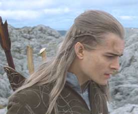 Lord of the Rings: The Fellowship of the Ring: Legolas reacts to Gandalf's sacrifice.