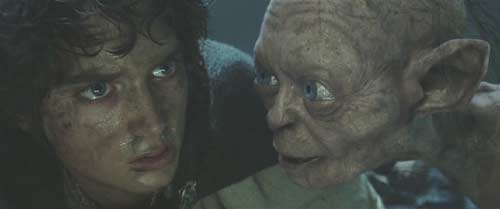 Lord of the Rings: The Return of the King: Gollum plants the seeds of suspicion in Frodo's mind.