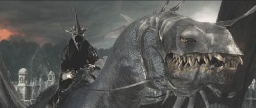 Lord of the Rings: The Return of the King: The Witch King and his steed.