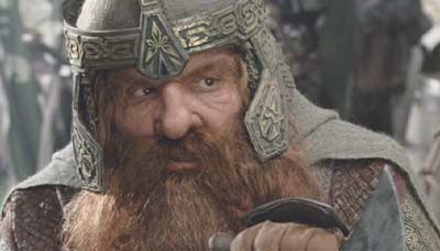 Lord of the Rings: The Return of the King: Good 'ol Gimli.