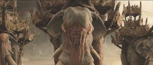 Lord of the Rings: The Return of the King: What a great look the oliphants have, like everything in Director Jackson's Middle Earth.