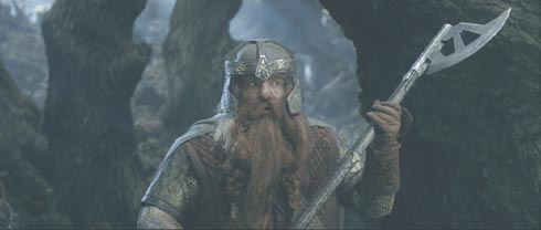Lord of the Rings: The Two Towers: Gimli the dwarf
