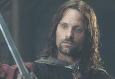 Lord of the Rings: The Two Towers: Aragorn encounters Éowyn's strength.