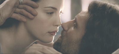 Lord of the Rings: The Two Towers: Arwen and Aragorn