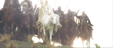 Lord of the Rings: The Two Towers: Gandalf and the riders of Rohan ride to the aid of Helm's Deep.