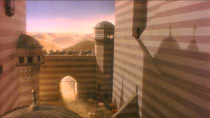 The Adventures of Baron Munchausen: The Sultan's Palace. Gilliam's movies are always a feast for the senses.