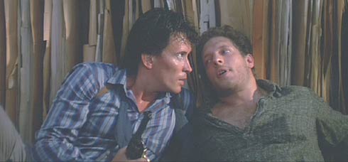 The Adventures of Buckaroo Banzai Across the 8th Dimension: Rawhide's (Clancy Brown) final moments with Buckaroo.