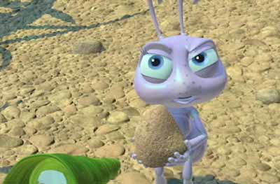 A Bug's Life: "But it's a rock�" - Dot (Hayden Panettiere)