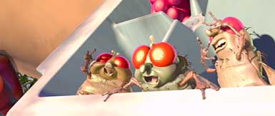 A Bug's Life: The flies in the audience love "Flaming Death."