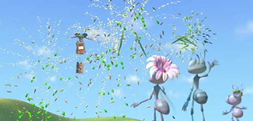 A Bug's Life: Harvester salute