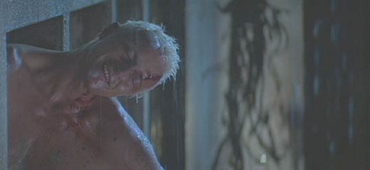 Blade Runner: Roy taunting Deckard in the final showdown.