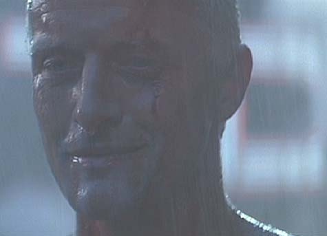 Blade Runner: Roy reminisces to himself and Deckard.