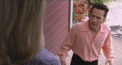 Deuce Bigalow: Male Gigolo: Deuce meets Tina (Torsten Voges), the tall one. Rob Schneider, in my opinion, is the king of the reaction shot.