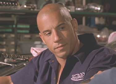 The Fast and the Furious: Dominic warns Brian not to break his sister's heart.