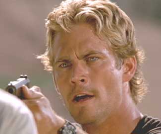 The Fast and the Furious: Brian tries to take Dom in.