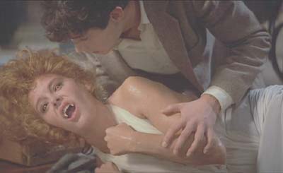 Fright Night: Charlie checks the progress of Amy's tranformation.