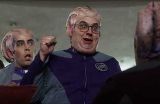 Galaxy Quest: The very enthusiastic fans that make Alexander Dane shudder.