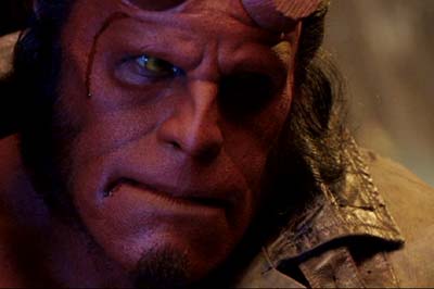 Hellboy: HB tries to convince Liz to end her self-imposed exile in a mental hospital.
