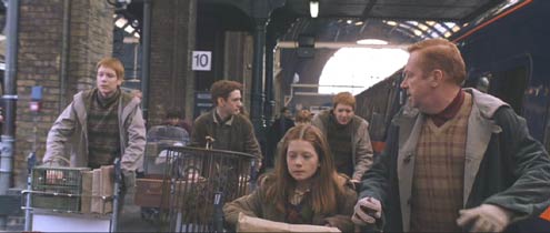Harry Potter and the Chamber of Secrets: Aren't the Weasleys great? I'd like to move in with them, I think.