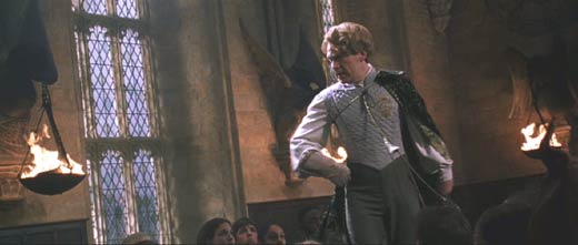 Harry Potter and the Chamber of Secrets: Gilderoy Lockhart believes all his own press, but I love his outfit!