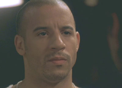 Knockaround Guys: Close-up of Vin Diesel as Taylor Reese.