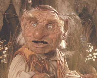 Labyrinth: Hoggle, a little Henson magic.