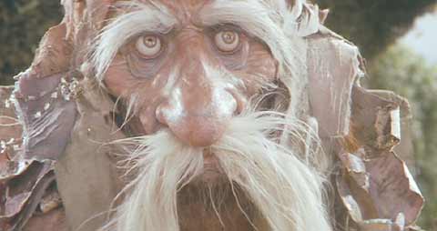 Labyrinth: The Wiseman and his hat - hilarious.