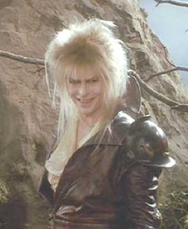 Labyrinth: David Bowie as Jareth.
