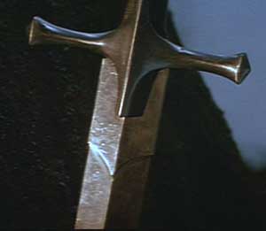 Ladyhawke: Etienne Navarre's family sword, the last bit of honor he possesses.