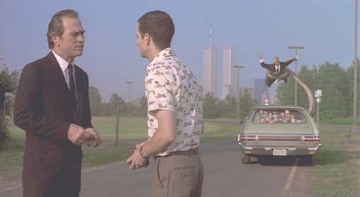 Men in Black: Agent J is having a little trouble with a pregnant alien.