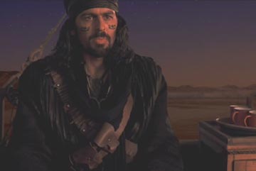 The Mummy Returns: Ardeth Bey tries to convince Rick that he has a destiny.