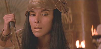 The Mummy Returns: Meela flashes back to her past life as Anck Su Namun.