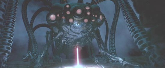 The Matrix: Sentinels are breaking into the Nebuchadnezzar.