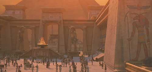 The Mummy (1999): Town Square: The opening scene of The Mummy