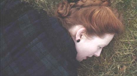 Orlando: Orlando, in 1850, falls to the ground, declaring herself nature's bride.