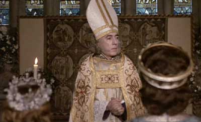 The Princess Bride: The Impressive Clergyman, played by Peter Cook
