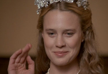 The Princess Bride: Buttercup waving.