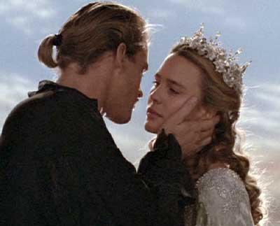 The Princess Bride: The final kiss.