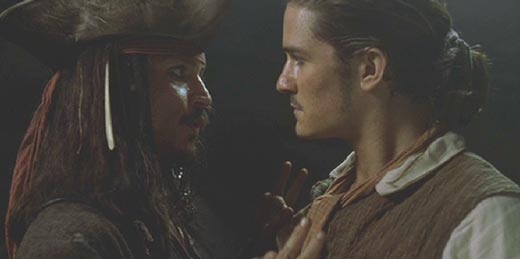 Pirates of the Caribbean: Will doesn't trust Sparrow.