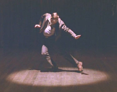 Strictly Ballroom: Scott's dad, Doug, (played by Barry Otto) dances his own steps secretly, too.