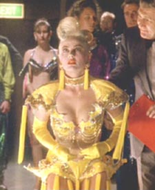 Strictly Ballroom: Liz fidgits as her name is called but Scott is nowhere to be found.