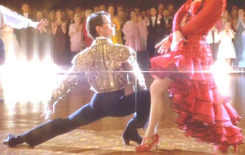 Strictly Ballroom: Scott and Fran dance their steps. See the movie - it's beautiful.