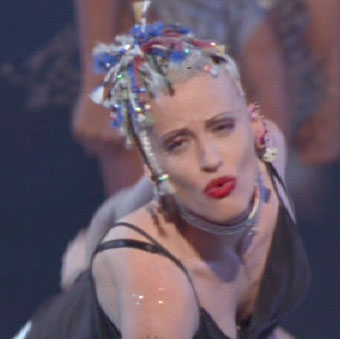 Tank Girl: Rebecca is getting into this Cole Porter tune.