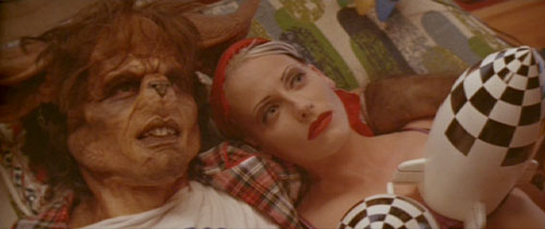Tank Girl: Booga (Jeff Kober) and Rebecca dream of rain.