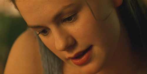 X-men: Marie (Rogue) discussing her plans for the future with a boyfriend just before her powers are first manifested.