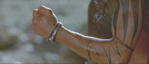 Brotherhood of the Wolf: More beautiful tattoo.