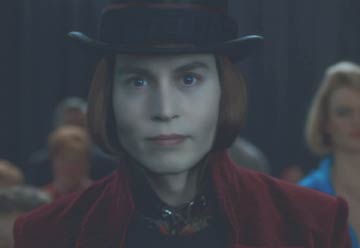 Charlie and the Chocolate Factory: Willy Wonka leads his visitors into the factory.