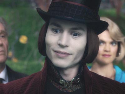 Charlie and the Chocolate Factory: More funny faces from Mr. Depp!